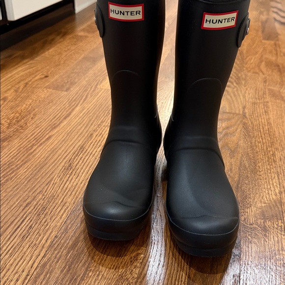 Hunter Women’s Original Short Boots + 2 pairs Boots Socks - Picture 11 of 12